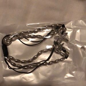Starfish adjustable bracelet